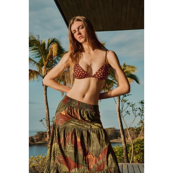 Johanna Ortiz Territorio Atemporal Skirt | Maxi Skirts | Coveti