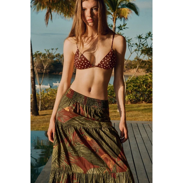 Johanna Ortiz Territorio Atemporal Skirt | Maxi Skirts | Coveti