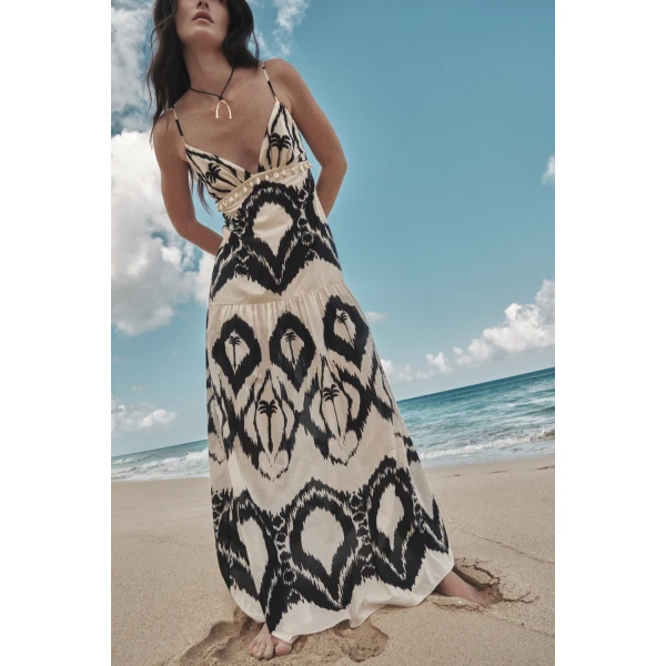 Johanna Ortiz Zea Palm Dress | Maxi Dresses | Coveti