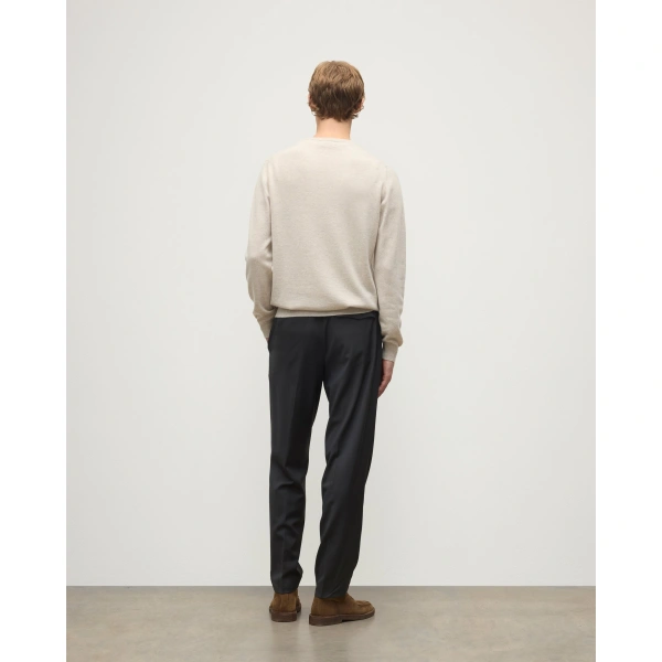Johnstons of Elgin Argyll Natural Cashmere Jumper