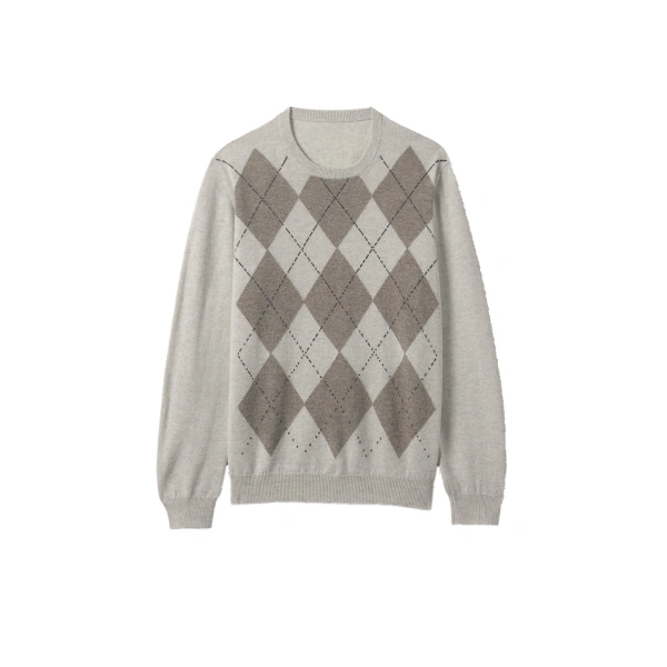 Argyll Natural Cashmere Jumper
