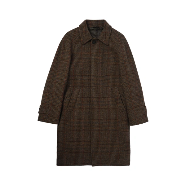 Balmacaan Moorland Glen Urquhart Check Coat