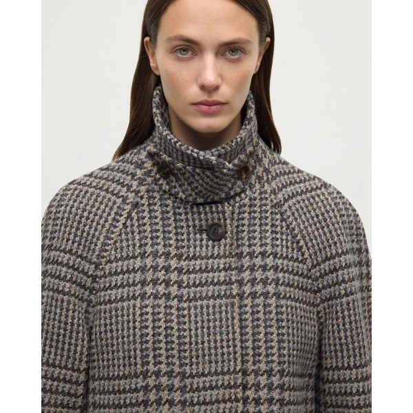 Johnstons of Elgin Balmacaan Peregrine Glen Urquhart Coat