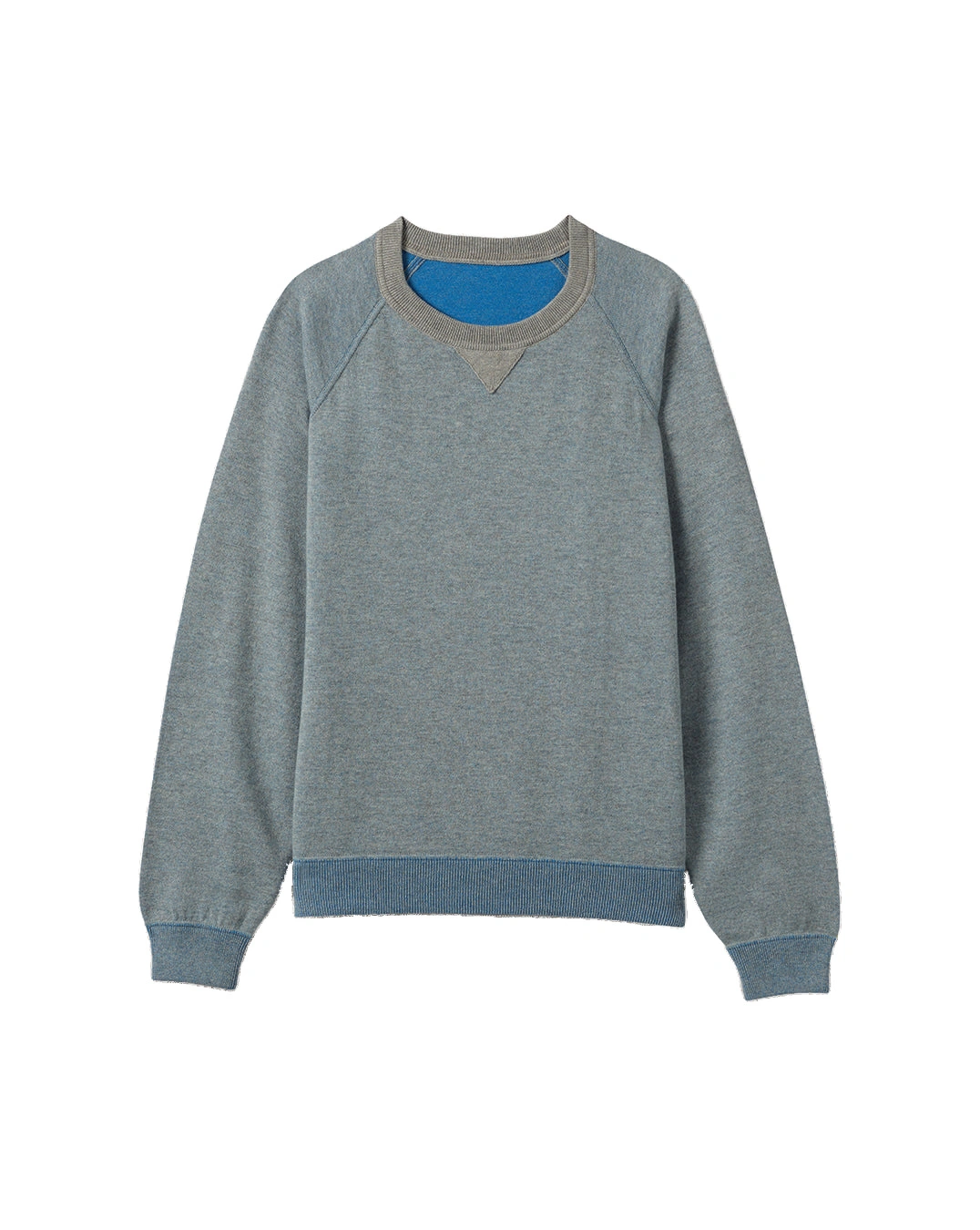 Johnstons of Elgin Beach Blue Cashmere Sweatshirt Johnstons of Elgin Beach Blue Cashmere Sweatshirt | Sweaters | Coveti