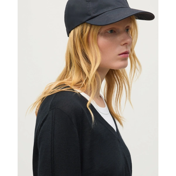 Johnstons of Elgin Beatrice Black Superfine Cashmere Jumper