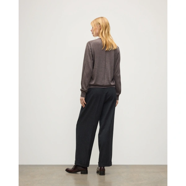 Johnstons of Elgin Beatrice Brown Superfine Cashmere Jumper