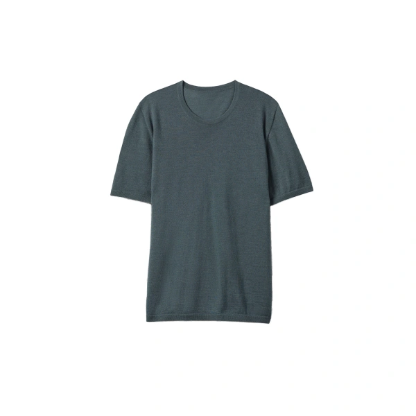 Boyd Blue Superfine Cashmere T-Shirt