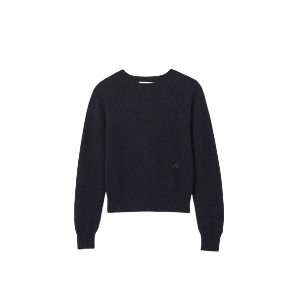 Cairn Blue Donegal Cashmere Jumper