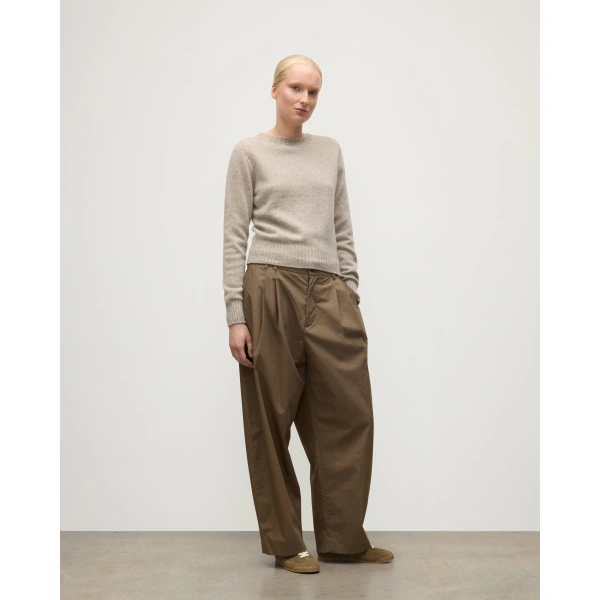Johnstons of Elgin Cairn Natural Donegal Cashmere Jumper