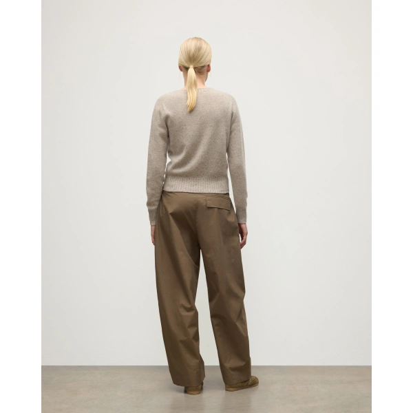 Johnstons of Elgin Cairn Natural Donegal Cashmere Jumper