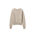 Johnstons of Elgin Cairn Natural Donegal Cashmere Jumper | Sweaters | Coveti