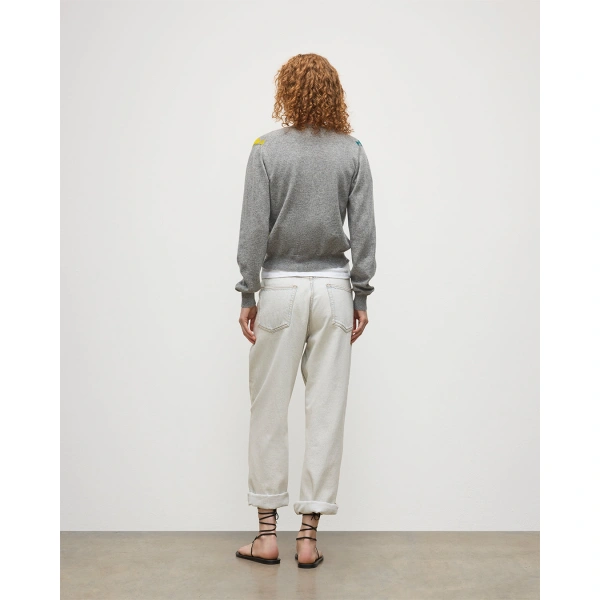 Johnstons of Elgin Clan Grey Argyle Cashmere Cardigan