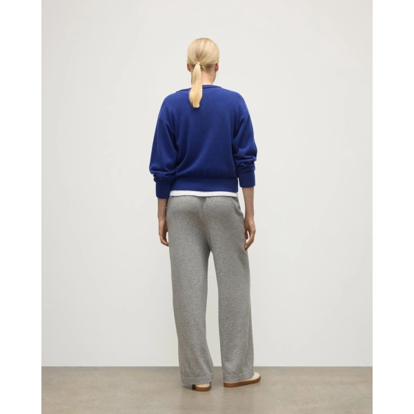 Johnstons of Elgin Coll Light Grey Cashmere Trouser