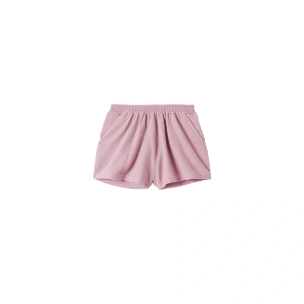 Cove Light Pink Cashmere Shorts