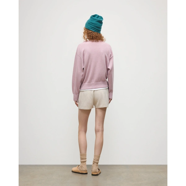 Johnstons of Elgin Cove Natural Cashmere Shorts