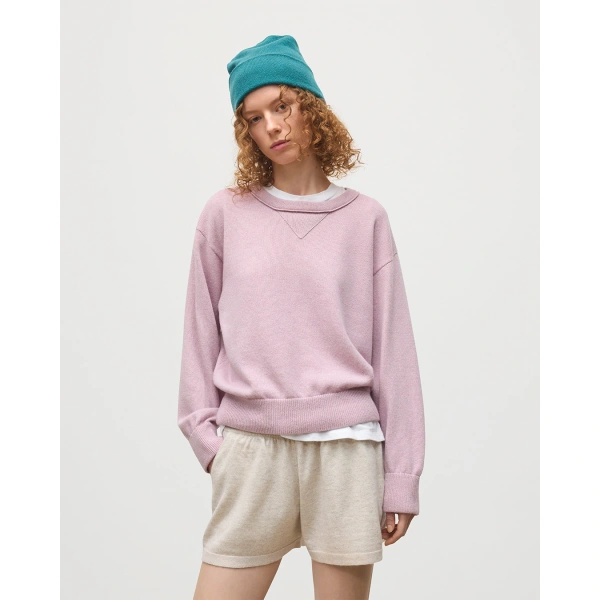 Johnstons of Elgin Cove Natural Cashmere Shorts