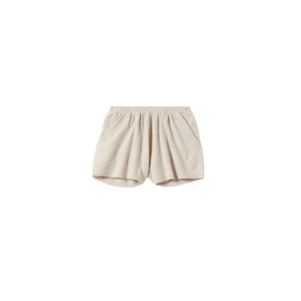 Johnstons of Elgin Cove Natural Cashmere Shorts | Shorts | Coveti