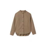 Johnstons of Elgin Etain Natural Shirt | Shirts | Coveti