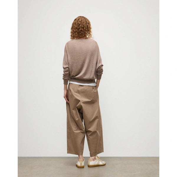 Johnstons of Elgin Finola Light Brown Superfine Cashmere Jumper