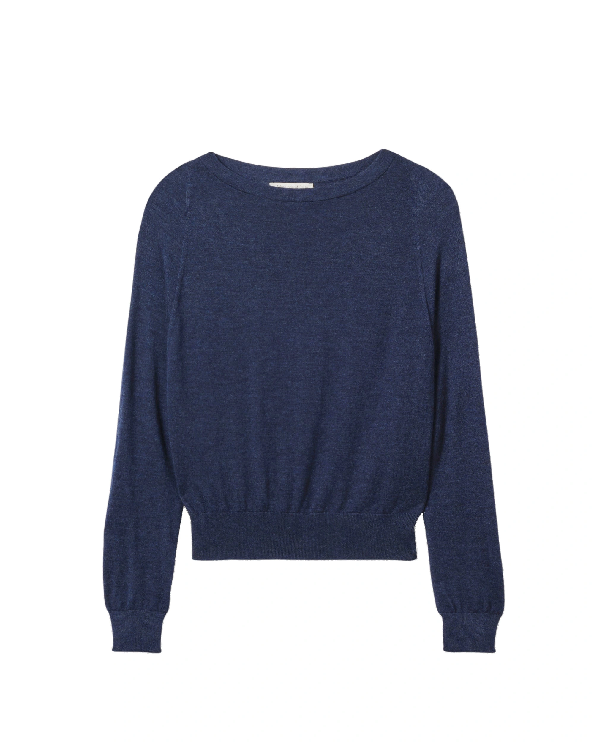 Johnstons of Elgin Finola Navy Superfine Cashmere Jumper Johnstons of Elgin Finola Navy Superfine Cashmere Jumper | Sweaters | Coveti