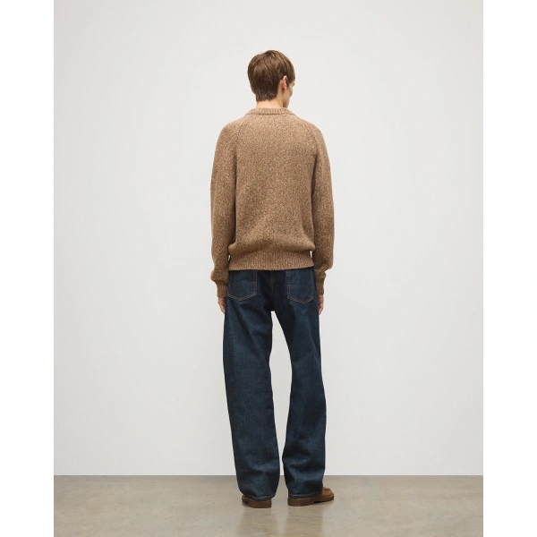 Johnstons of Elgin Fyfe Natural Cashmere Jumper