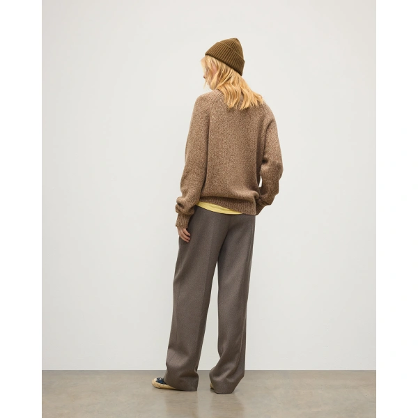 Johnstons of Elgin Fyfe Natural Cashmere Jumper