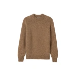 Johnstons of Elgin Fyfe Natural Cashmere Jumper | Sweaters | Coveti