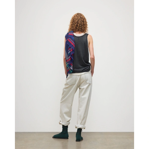 Johnstons of Elgin Greer Dark Grey Merino Vest