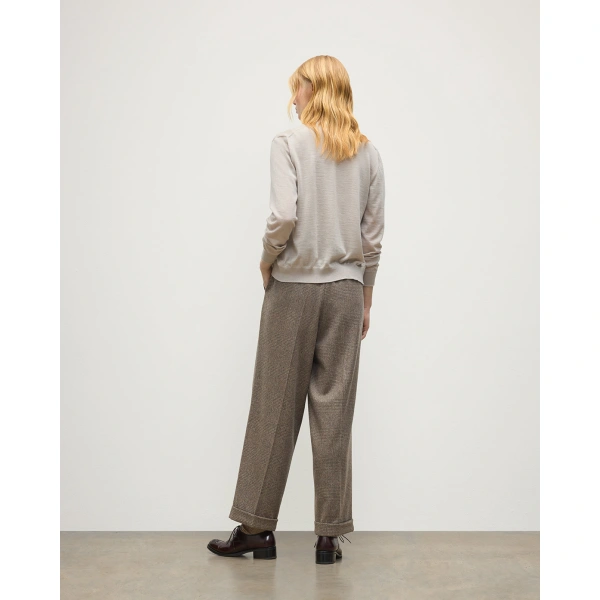 Johnstons of Elgin Honor Cream Superfine Cashmere Cardigan