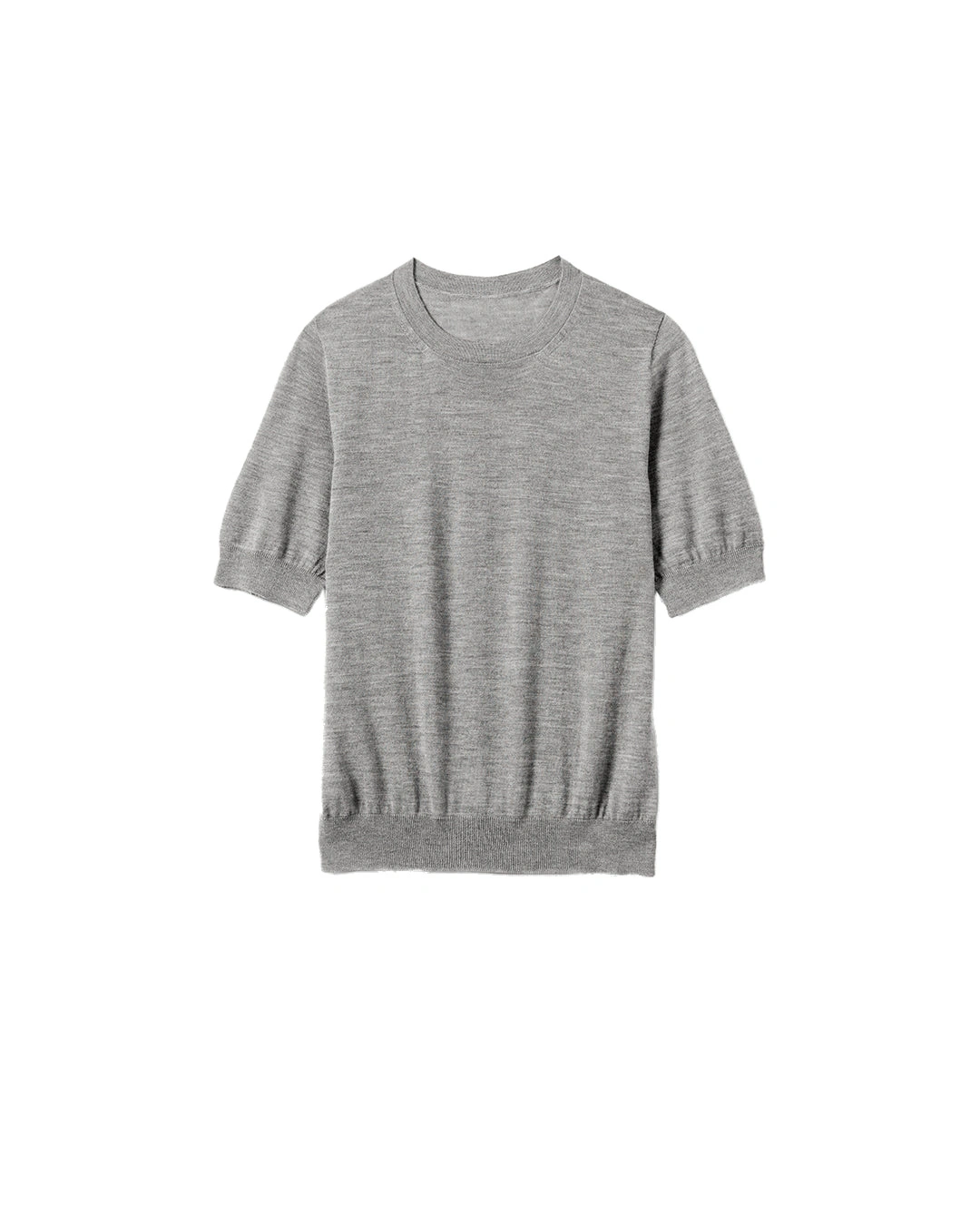 Johnstons of Elgin Honor Grey Superfine Cashmere T-Shirt Johnstons of Elgin Honor Grey Superfine Cashmere T-Shirt | T-shirts | Coveti