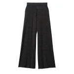 Johnstons of Elgin Ina Dark Grey Merino Trousers | Sweatpants | Coveti