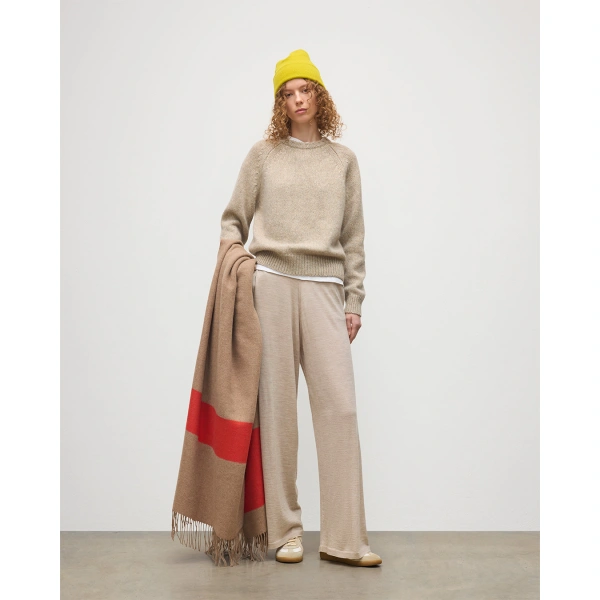 Johnstons of Elgin Ina Natural Merino Trousers
