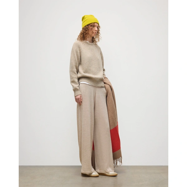 Johnstons of Elgin Ina Natural Merino Trousers