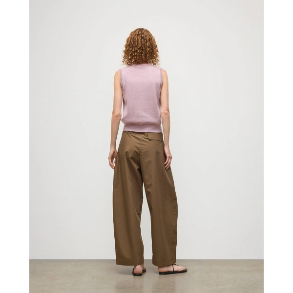 Johnstons of Elgin Iris Light Pink Classic Cashmere Tank