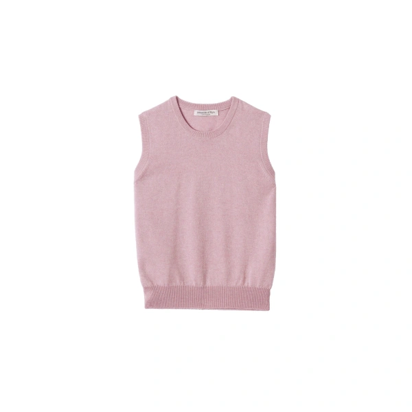 Iris Light Pink Classic Cashmere Tank