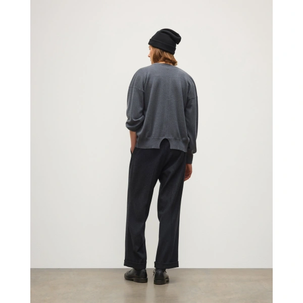 Johnstons of Elgin Jessie Grey Cashmere Cardigan