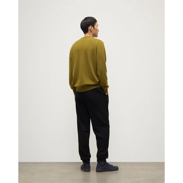 Johnstons of Elgin Kirk Black Cashmere Sweatpants
