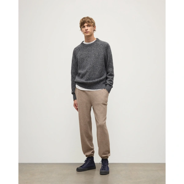 Johnstons of Elgin Kirk Brown Cashmere Sweatpants