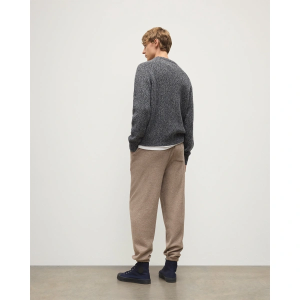 Johnstons of Elgin Kirk Brown Cashmere Sweatpants