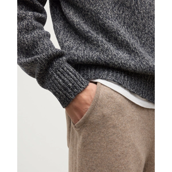 Johnstons of Elgin Kirk Brown Cashmere Sweatpants