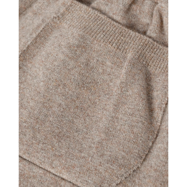 Johnstons of Elgin Kirk Brown Cashmere Sweatpants