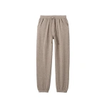Johnstons of Elgin Kirk Brown Cashmere Sweatpants | Pants | Coveti