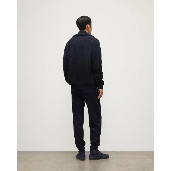 Johnstons of Elgin Kirk Dark Navy Cashmere Sweatpants