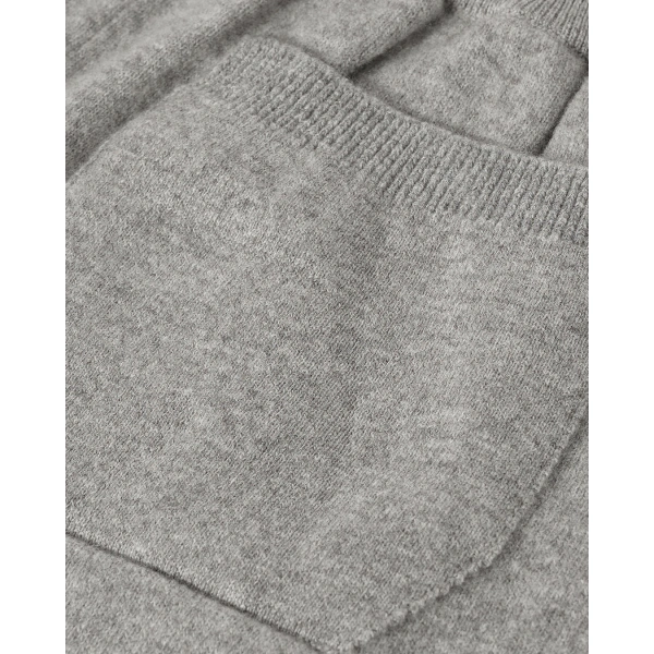 Johnstons of Elgin Kirk Light Grey Cashmere Sweatpants