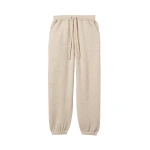 Johnstons of Elgin Kirk Natural Cashmere Sweatpants | Pants | Coveti