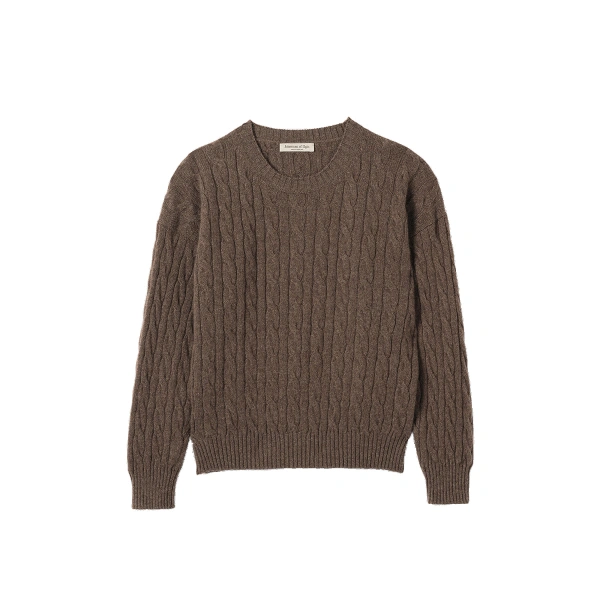 Kylesku Brown Cashmere Jumper