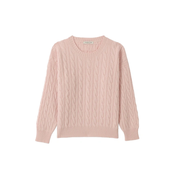 Kylesku Pink Cashmere Jumper