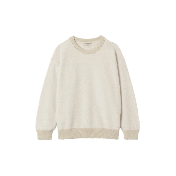 Liddell Natural Cashmere Sweatshirt
