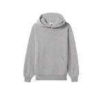 Johnstons of Elgin Light Grey Cashmere Hoodie | Sweatshirts | Coveti