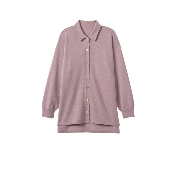 Munro Light Pink Cashmere Shirt